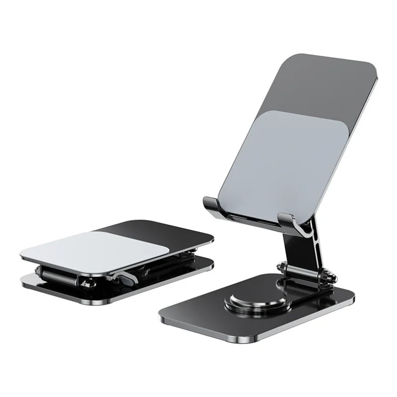 Desk Setup Stand - Universelles Metall 360 ° Drehbarer Telefon-