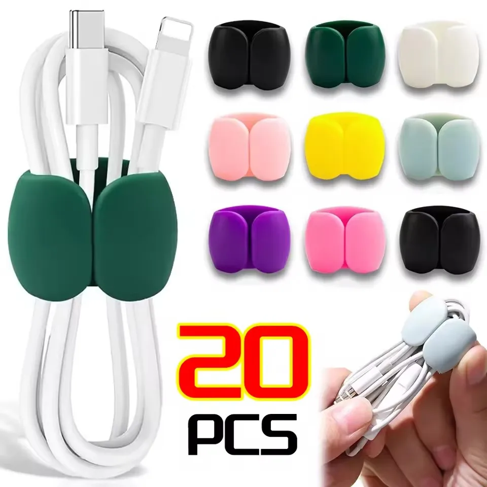 Cable Box Organizer - 10/5/1 Stück Multifunktions-Kabel-Organizer USB-Halter Kabelmanagement-Clip Kabelhalter