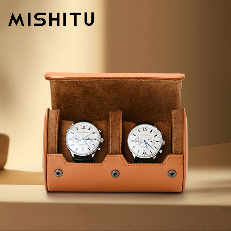 Cable Box Organizer - MISHITU 1/2/3-Slot Uhr Lagerung Rolle Reisetasche