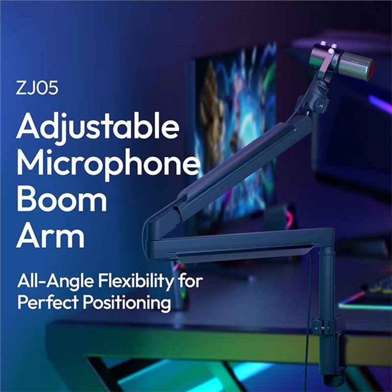 Desk Setup Streaming - AT82-ZJ05 Für Mikrofonkamera, verstellbar für Mikrofonarm