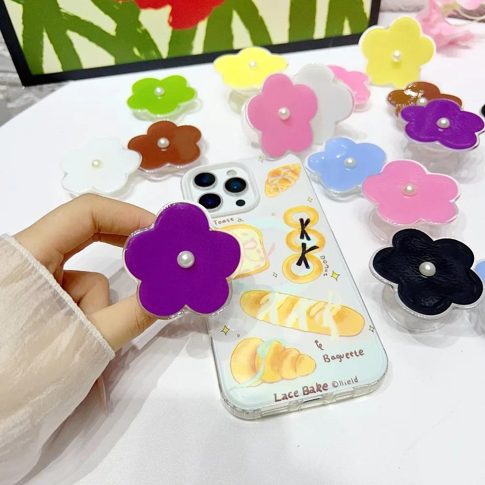 Desk Setup Stand - INS Korea Eleganter, skalierbarer Blumen-Handyhalter mit