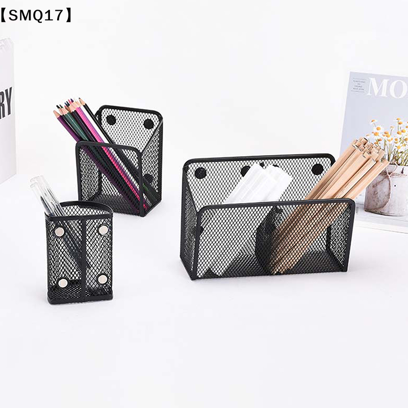 Pen Cup Magnetic - Magnetischer Stifthalter, Aufbewahrungskorb aus Netzstoff, für