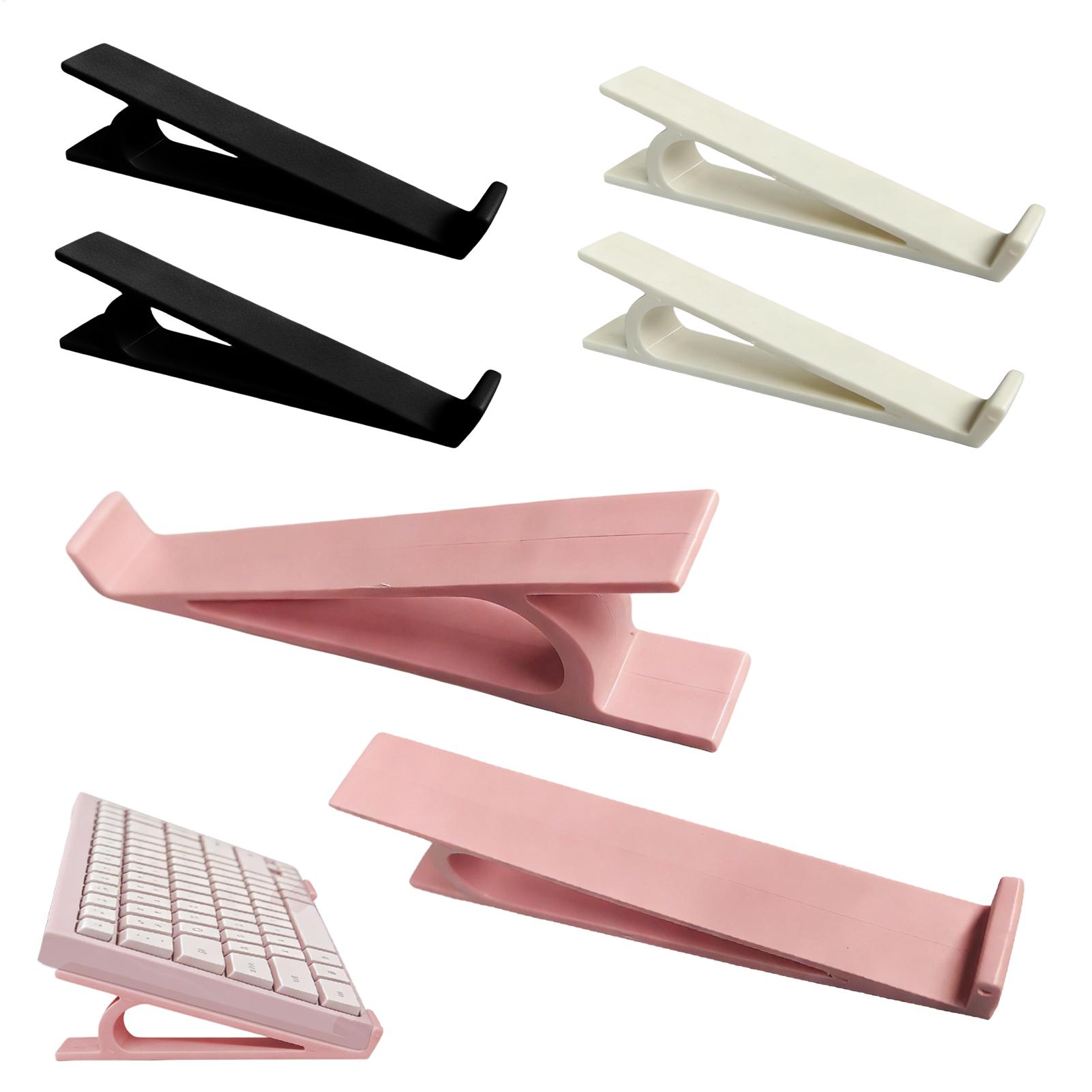 Desk Setup Home - Universeller Tastaturständer, 2 Stück/Paar, ergonomischer, rutschfester