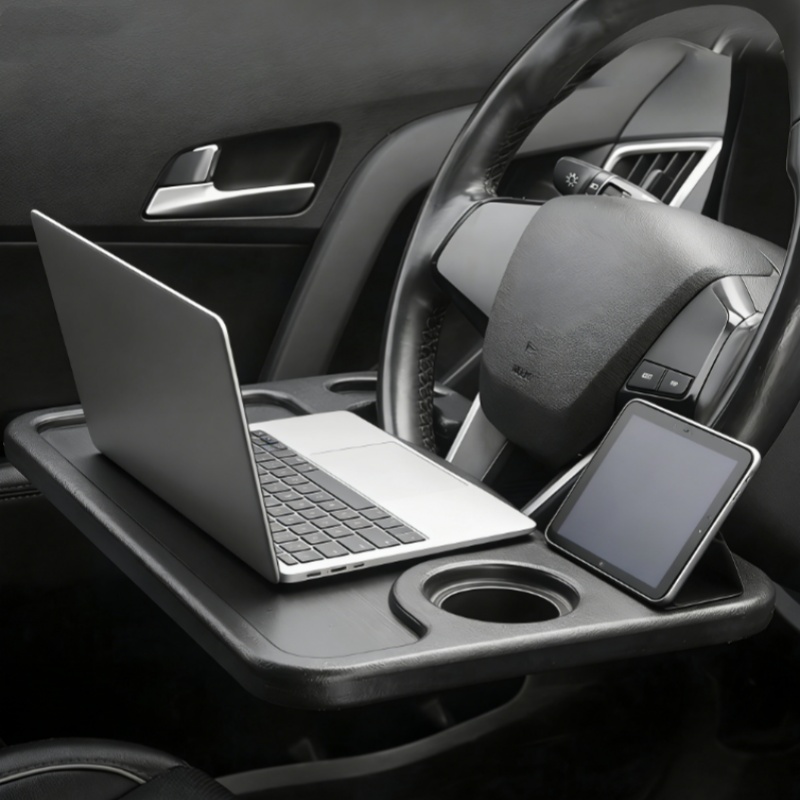 Desk Setup Desk - Auto-Lenkradtisch Universelle Lenkradhalterung Laptop-Tablet Multifunktionaler Esstisch-Halter