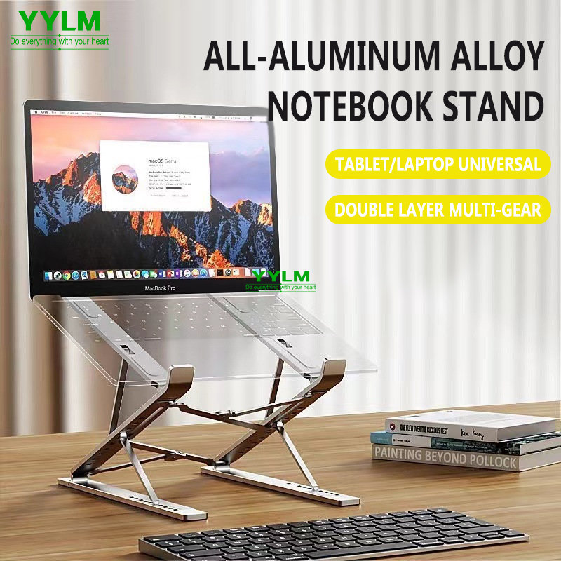 Desk Setup Pink - YYLM NEU N8 Verstellbarer Laptop-Ständer aus