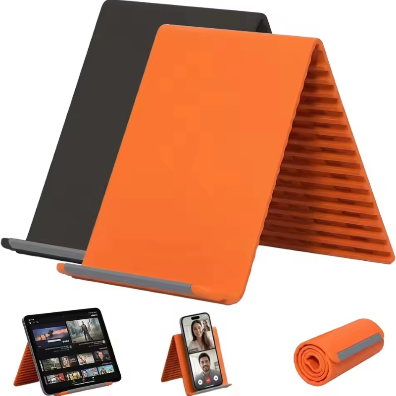 Desk Setup Stand - 2026 Tragbarer Silikon-Handyhalter, Flexibler Ständer, Kreativer