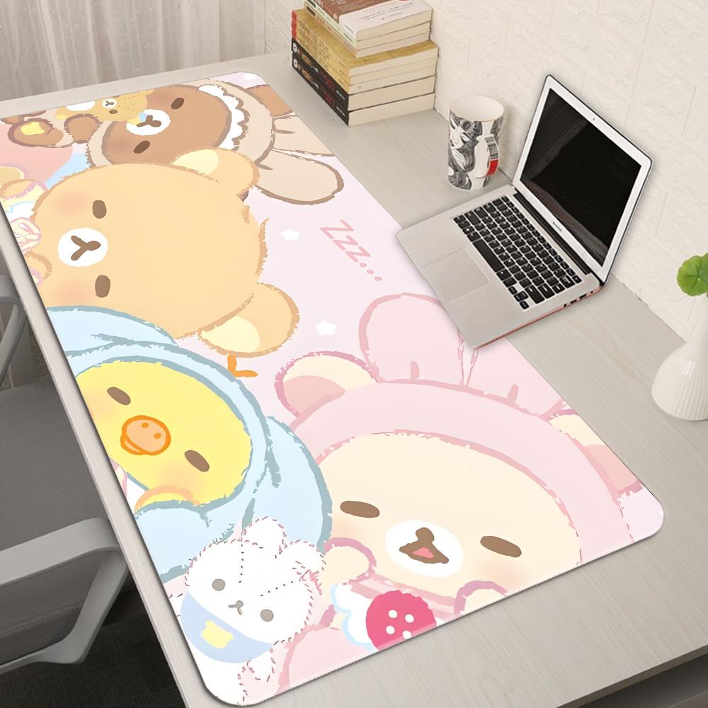Desk Setup Pink - XXL Cartoon Rosa Mauspad Anime Kawaii