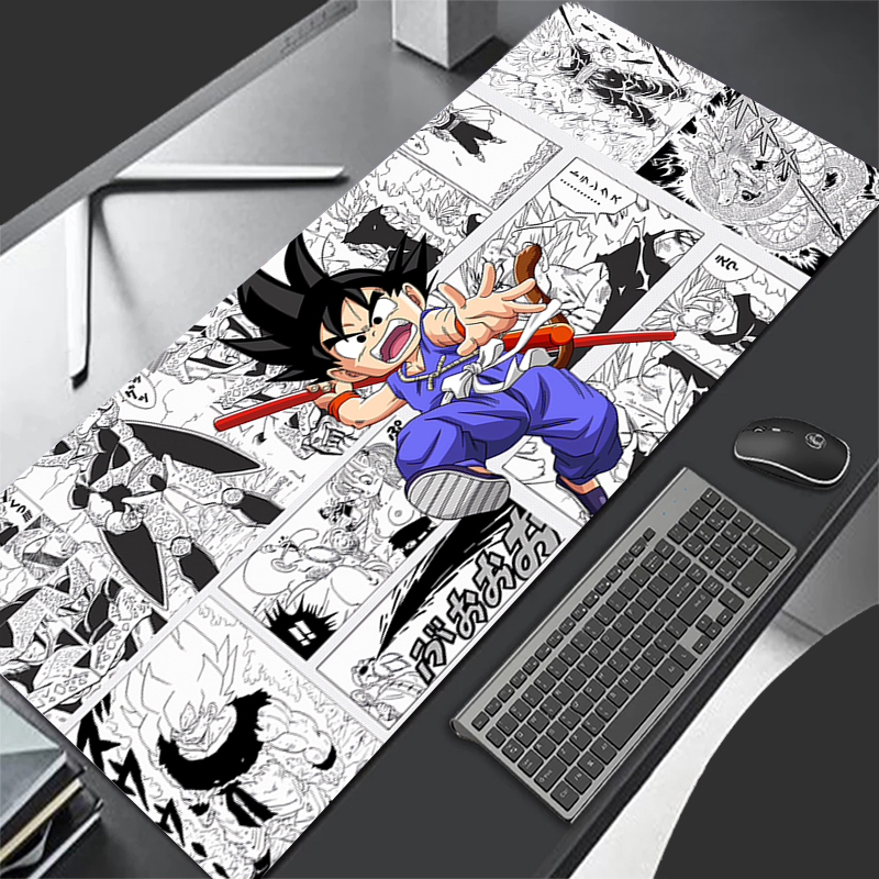 Desk Setup Desk - Mousepad Computer Neue Goku Mauspads Dragon