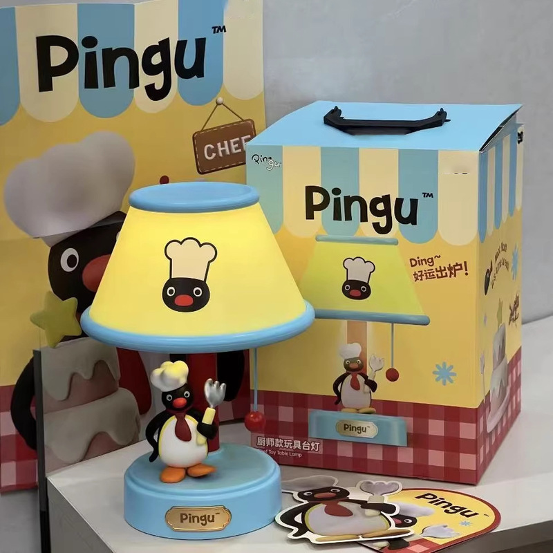Desk Setup Desk - Neue Pingu Chef-Stil Nachtlampe Niedliche Cartoon-Pinguin
