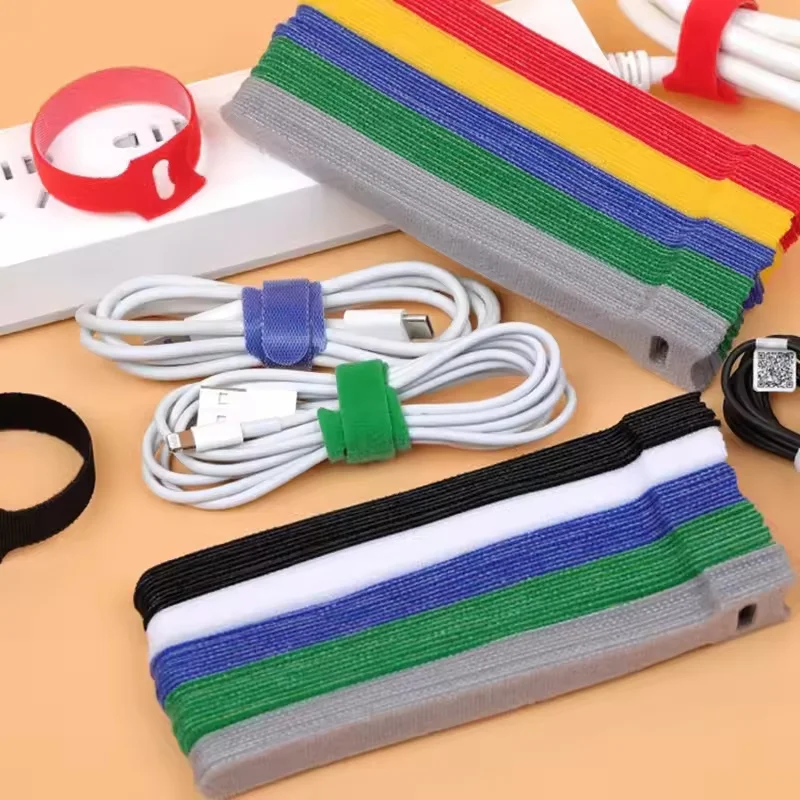 Cable Box Organizer - 10/30/50 Stück USB-Kabel-Organizer, Kabelbinder, Kabelmanagement-Halter, wiederverwendbarer