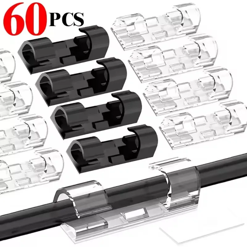 Cable Box Organizer - Kabelklemmen-Organizer, Kabelhalter, Kabelmanagement, selbstklebender Kabelmanager, feste