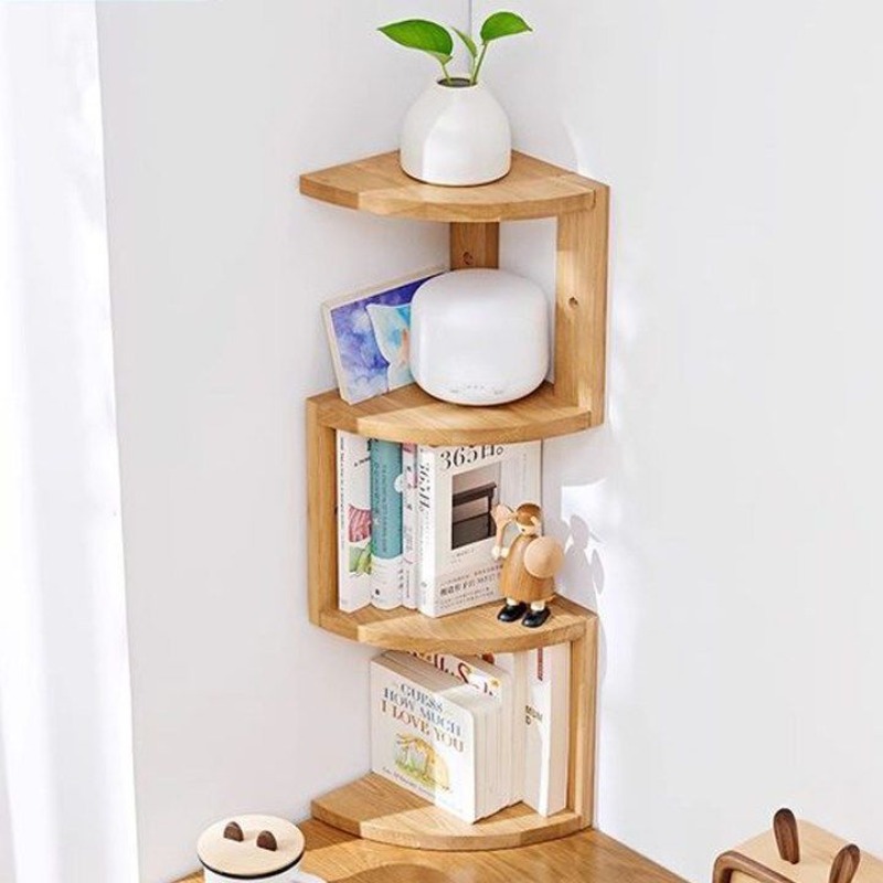 Eckregal aus Naturholz, Büro-S – Desk Setup Oak Bewertung und Preis