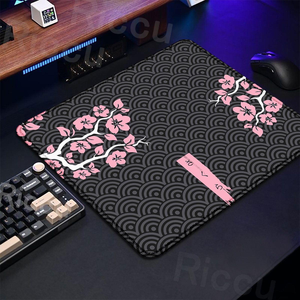 Lila Sakura Tischunterlage Gam – Desk Setup Pink Bewertung und Preis