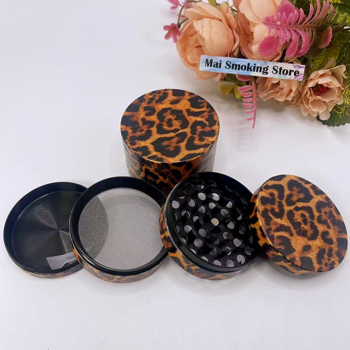 50/63mm Leopardenmuster Kräute – Desk Setup Pink Bewertung und Preis