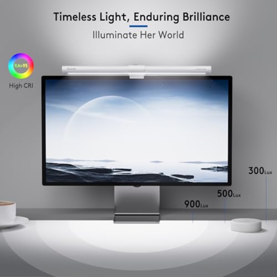 Monitor-Lichtleiste mit Fernbe – Desk Setup In Office Bewertung und Preis