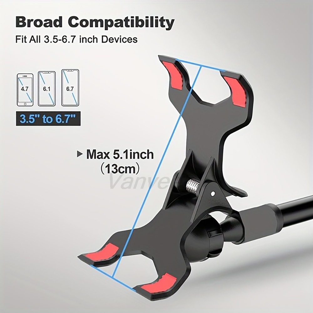 360 °   Flexibler Handyhalter  – Desk Setup Stand Bewertung und Preis