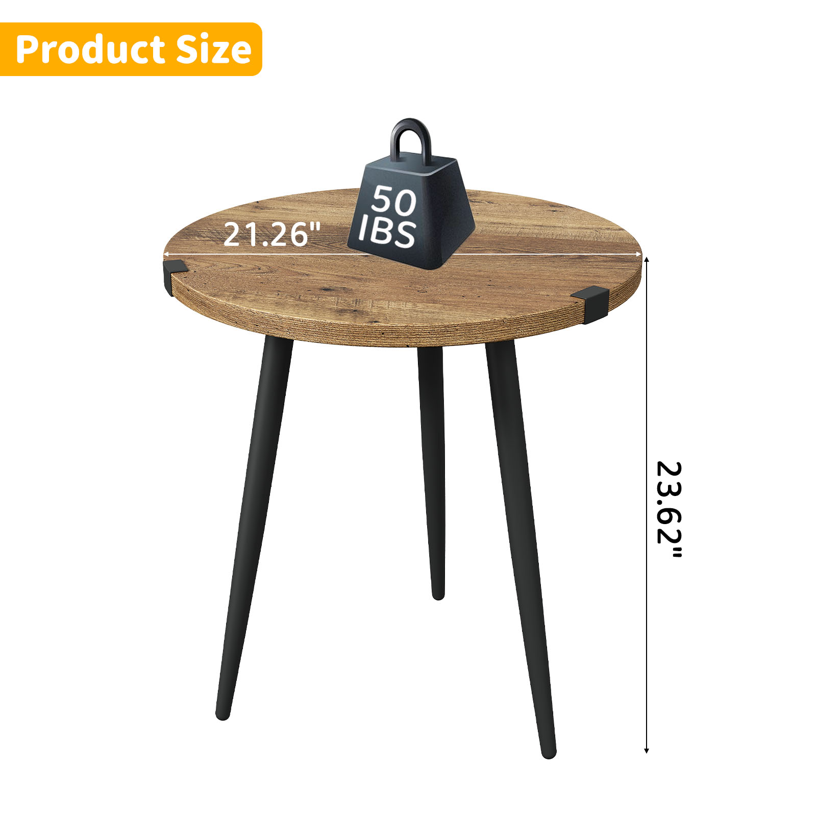 Freizeit-Couchtisch, 23,6 Zoll – Desk Setup Oak Bewertung und Preis