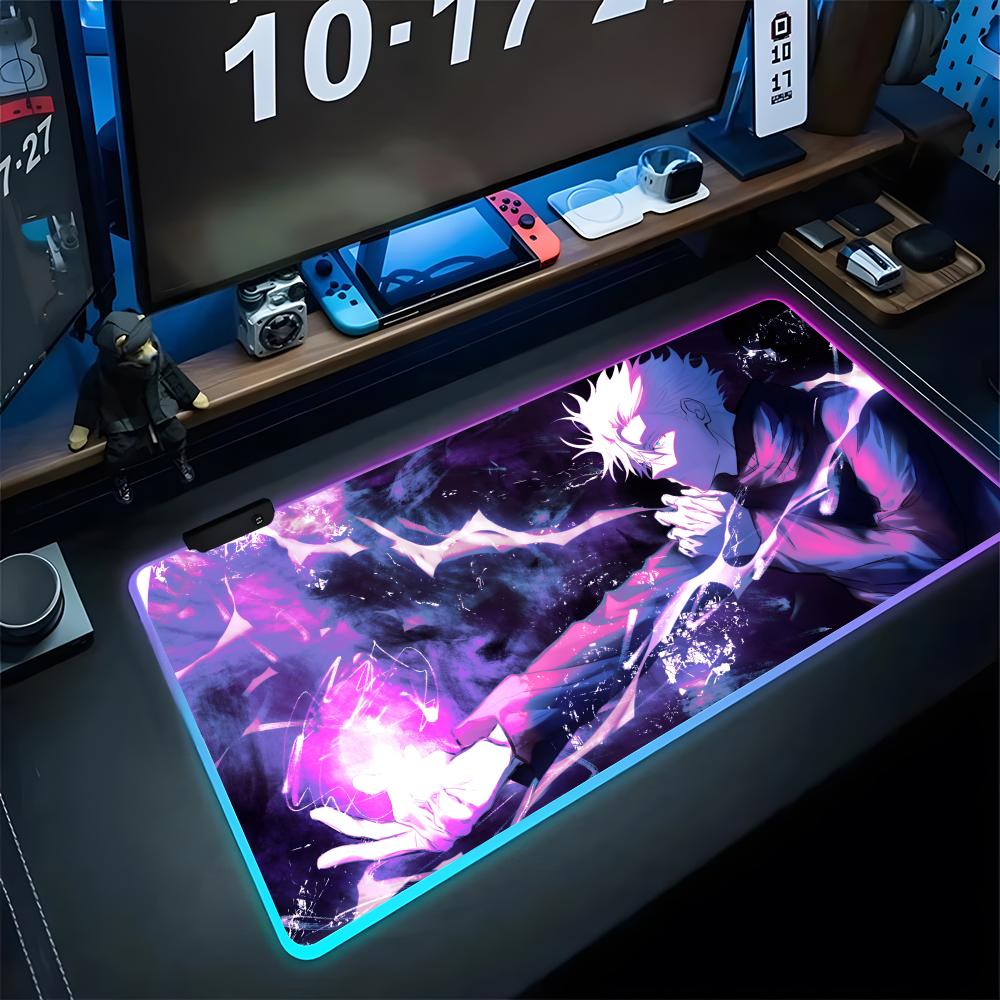 Anime J-jujutsu K-kaisen Mausp – Desk Setup Rgb Bewertung und Preis