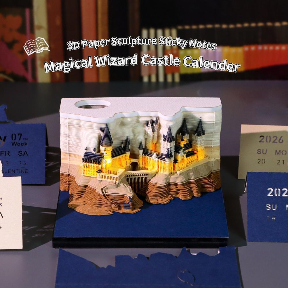 Mystischer 3D-Tischkalender, P – Sticky Memo Holder Bewertung und Preis