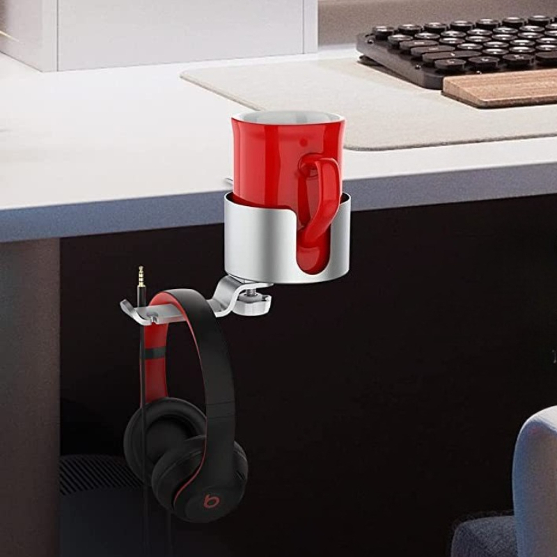 Premium Drehbarer Becherhalter – Desk Setup In Office Bewertung und Preis