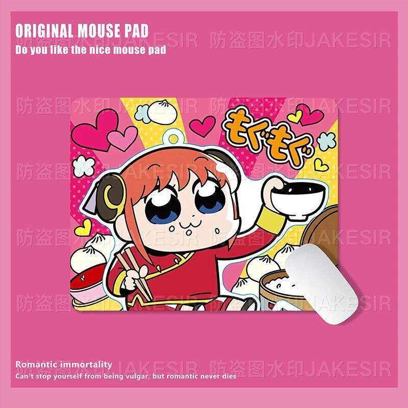 Kawaii Gintama Großes Mauspad  – Desk Setup Desk Bewertung und Preis