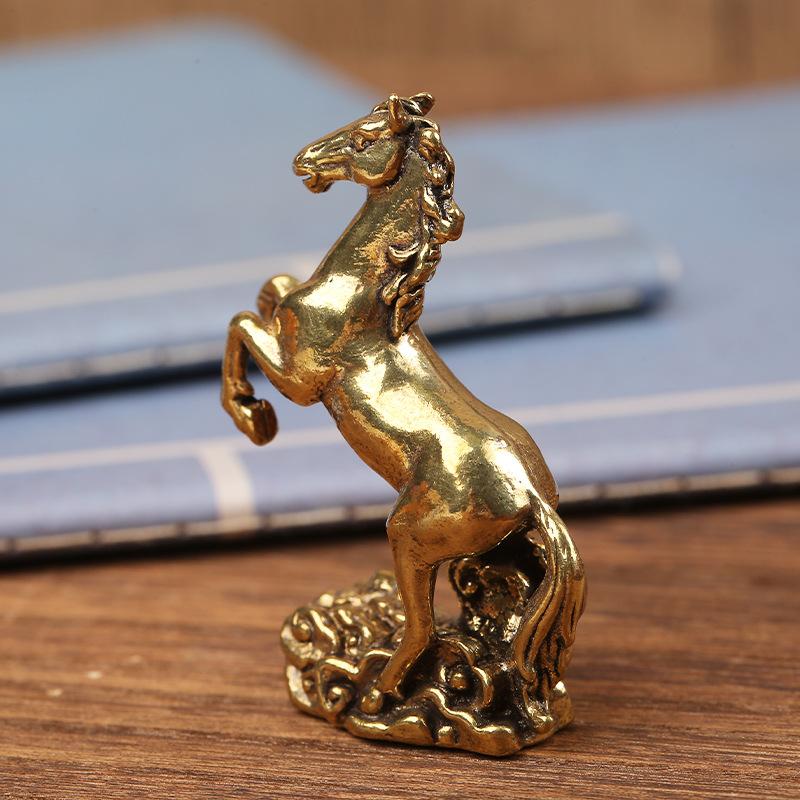 Messing Pferd Desktop Ornament – Desk Setup Desk Bewertung und Preis