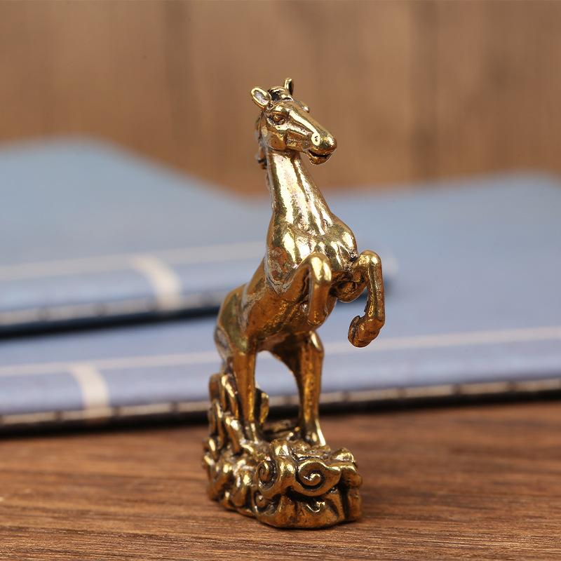 Messing Pferd Desktop Ornament – Desk Setup Desk Bewertung und Preis