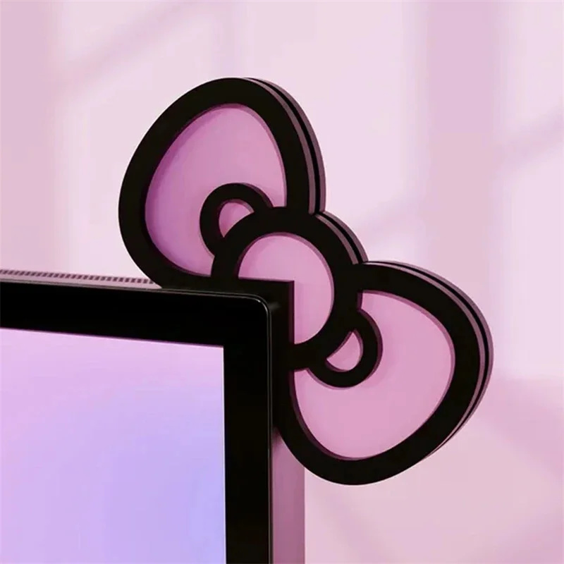 Kawaii rosa Acryl Schleife Mon – Desk Setup Pink Bewertung und Preis