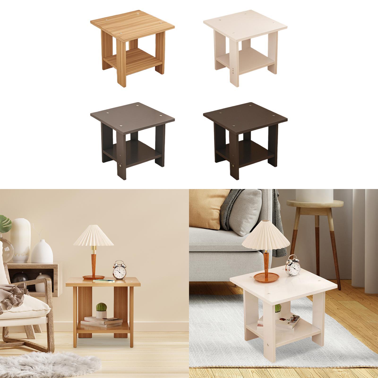 Doppellagiger Beistelltisch au – Desk Setup Wood Bewertung und Preis
