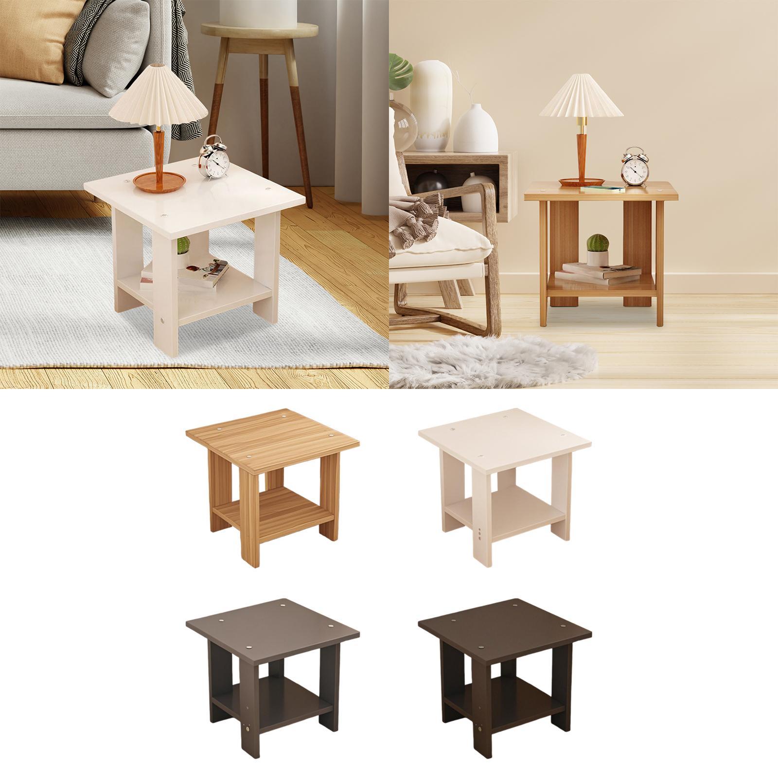 Doppellagiger Beistelltisch au – Desk Setup Wood Bewertung und Preis