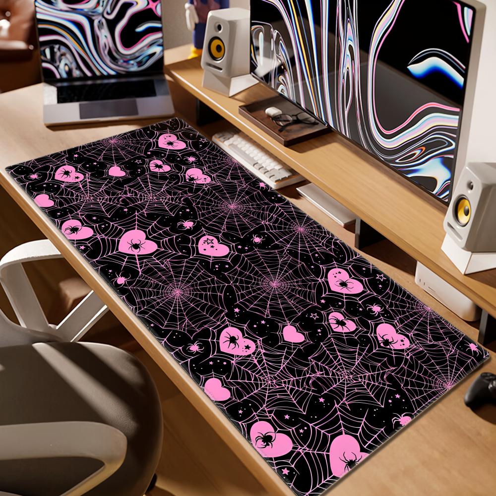 90x40 Weiße oder Rosa Spinnenn – Desk Setup Pink Bewertung und Preis