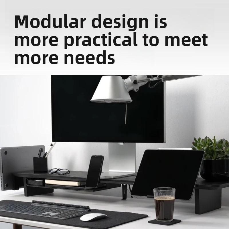Massivholz Monitor Riser Ständ – Desk Setup In Office Bewertung und Preis