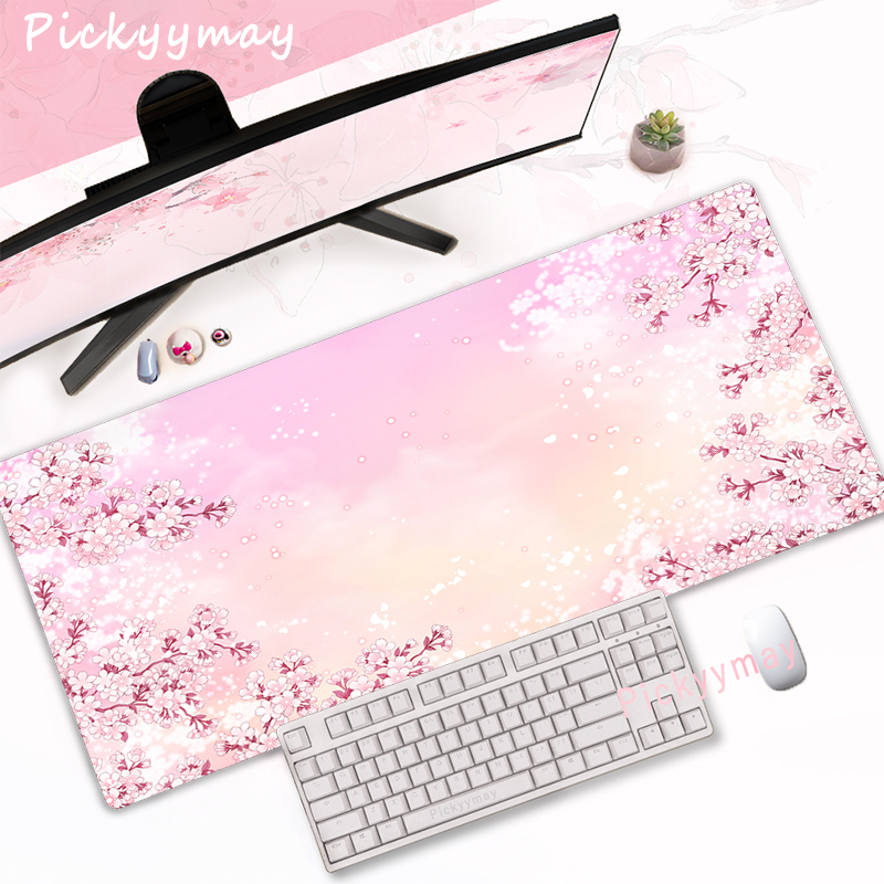 CIFBUY Pink Cherry Blossom Gam – Desk Setup Pink Bewertung und Preis