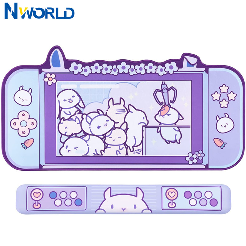 Großes Kawaii-Gaming-Mauspad,  – Desk Setup Pink Bewertung und Preis