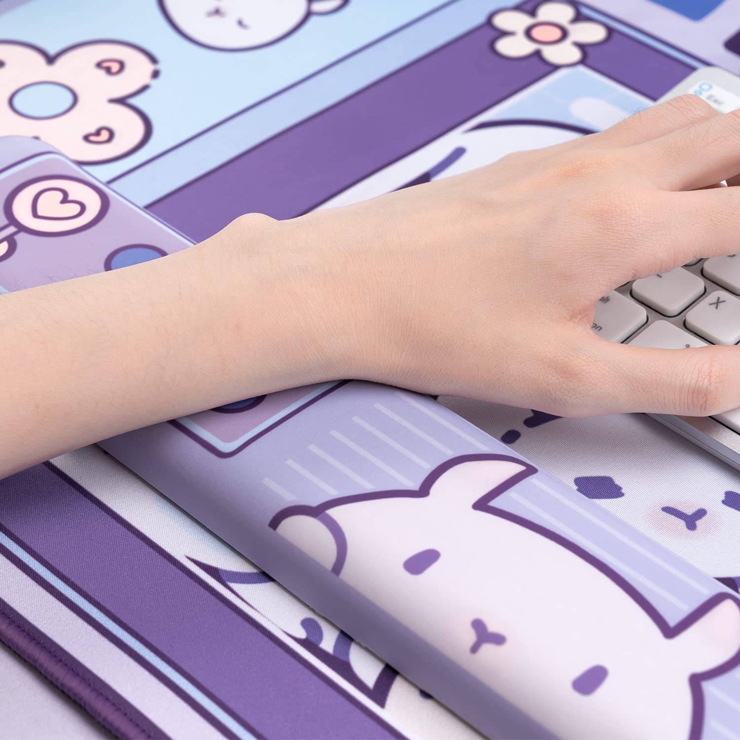 Großes Kawaii-Gaming-Mauspad,  – Desk Setup Pink Bewertung und Preis