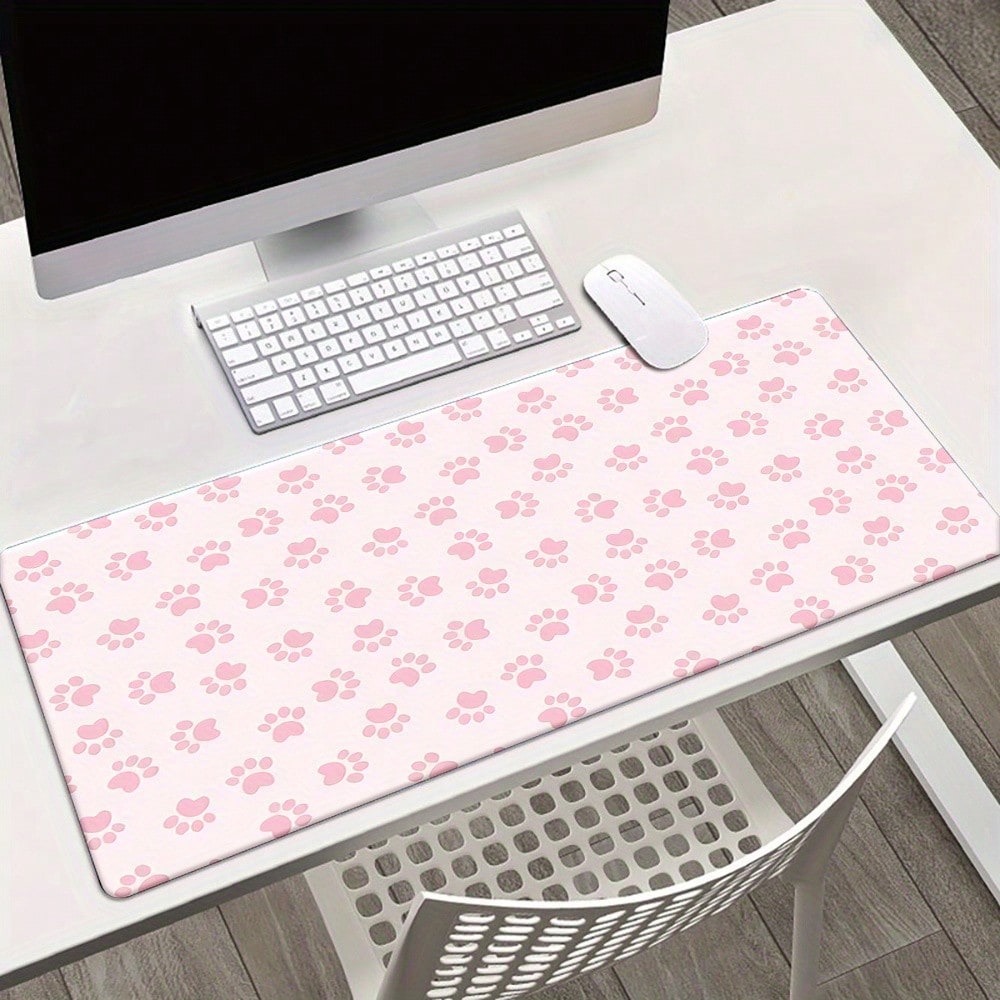 Rosa Pfotenabdruck-Schreibtisc – Desk Setup Pink Bewertung und Preis