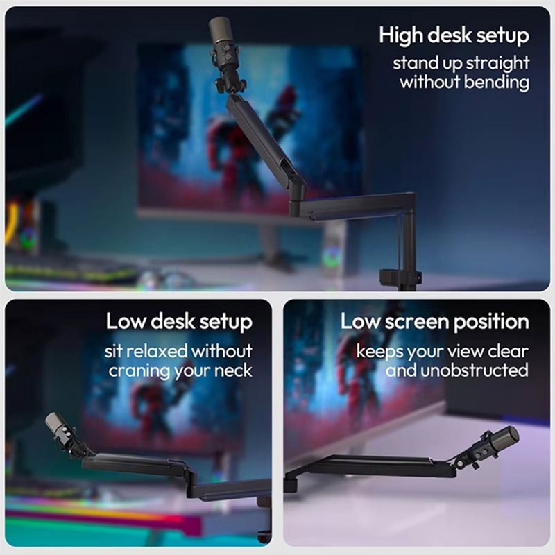 A99E-ZJ05 Verstellbarer Mikrof – Desk Setup Streaming Bewertung und Preis