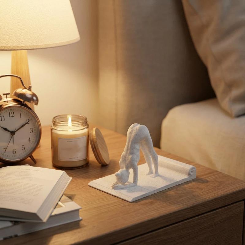 3D-Gedruckter Yoga-Mädchen Han – Desk Setup Home Bewertung und Preis