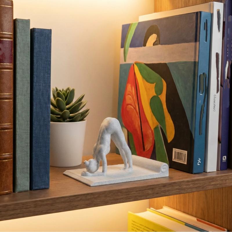 3D-Gedruckter Yoga-Mädchen Han – Desk Setup Home Bewertung und Preis