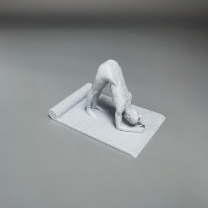 3D-Gedruckter Yoga-Mädchen Han – Desk Setup Home Bewertung und Preis
