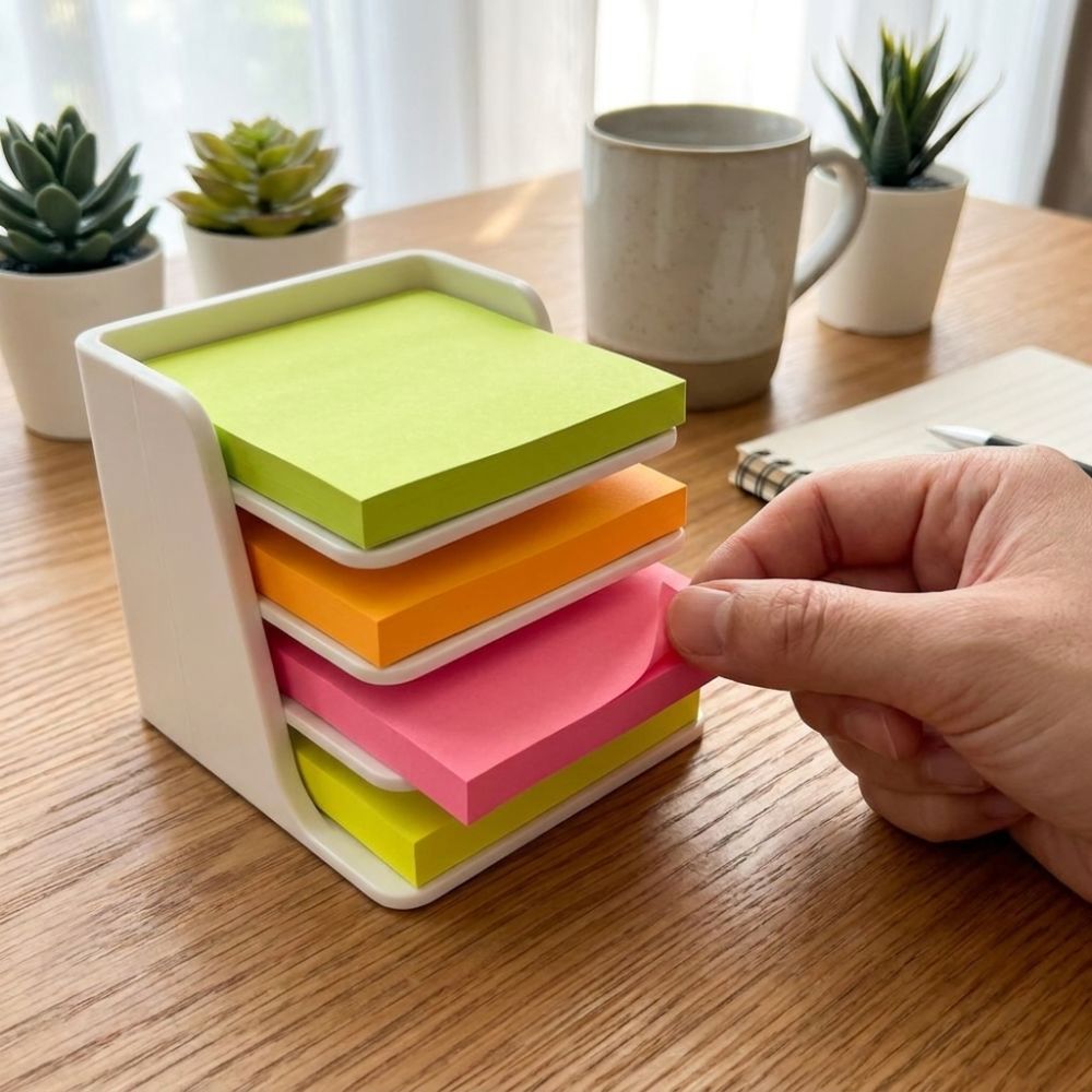 Mehrzweck-Stapelbarer Haftnoti – Sticky Memo Holder Bewertung und Preis
